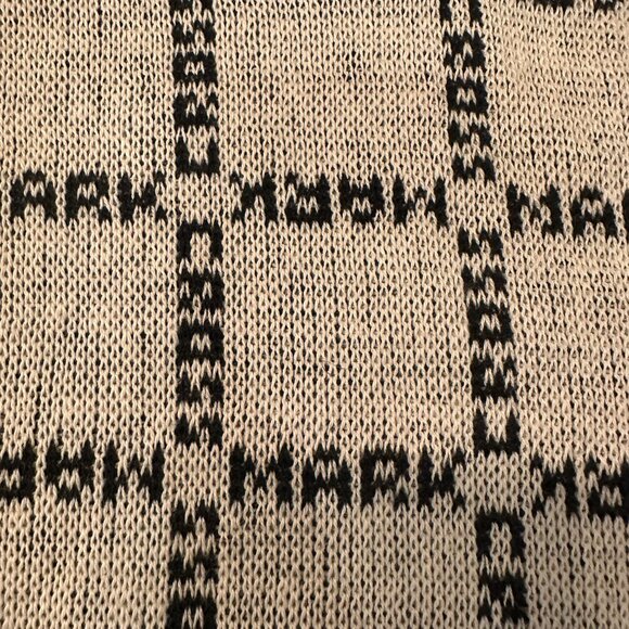 🤍 Vintage Mark Cross Knit Logo Dust Bag / Purse Cover 🤍 - Picture 1 of 5
